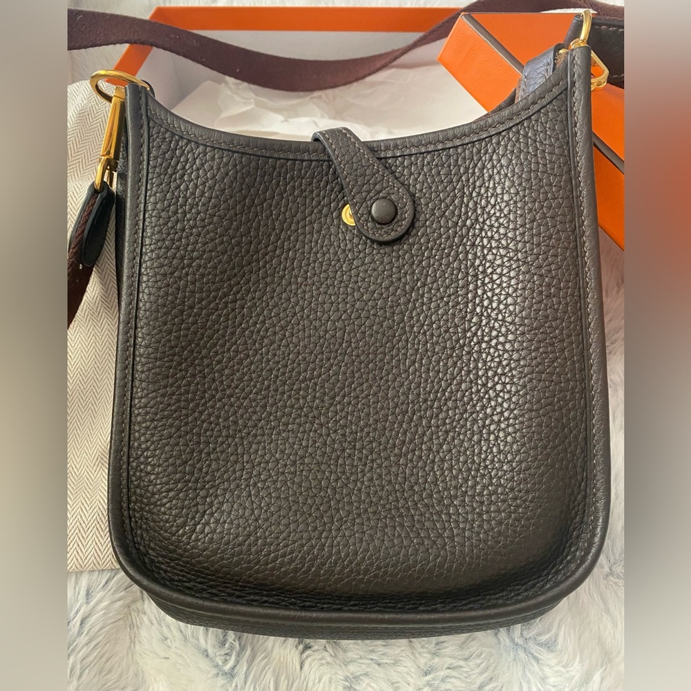 Hermes Mini Evelyne TPM 16 Bag Gold Hardware - Picture 3 of 12